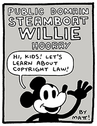 public domain steamboat willie hooray