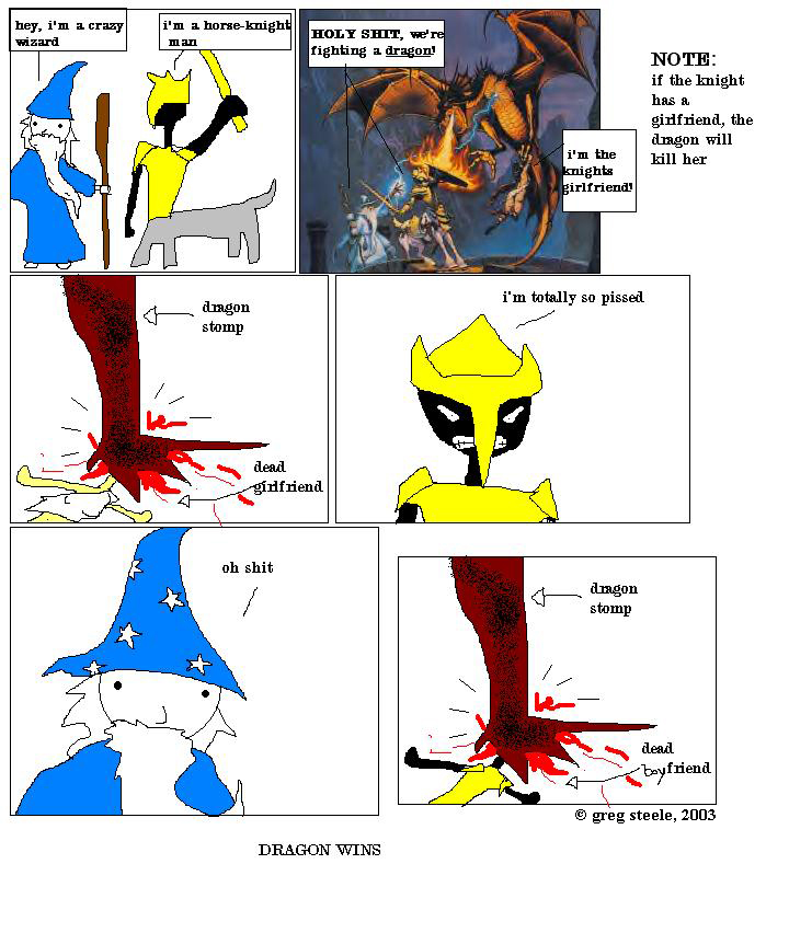 dragon battle