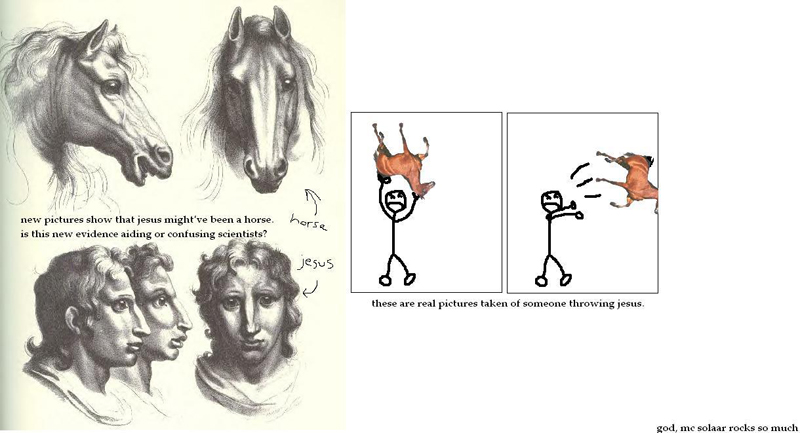 horse jesus