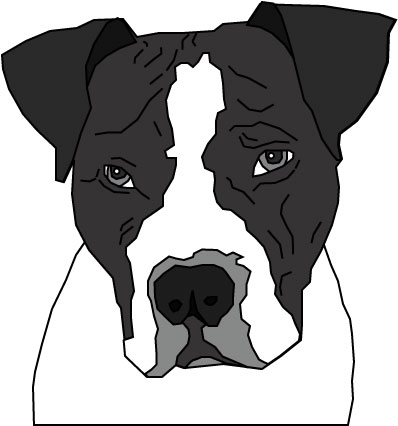 sad dog